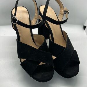 Abound chunky black heel